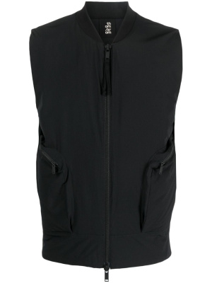 

Zip-up padded gilet, Thom Krom Zip-up padded gilet