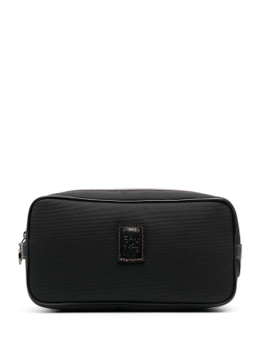 

Logo-patch wash bag, Longchamp Logo-patch wash bag