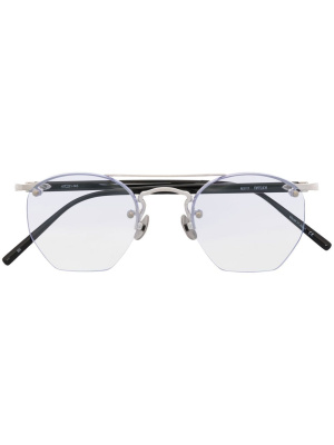 

Rimless geometric-frame eyeglasses, Matsuda Rimless geometric-frame eyeglasses