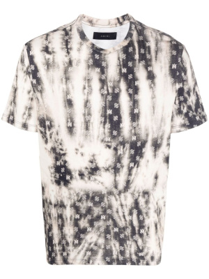 

Logo bleached cotton T-shirt, AMIRI Logo bleached cotton T-shirt