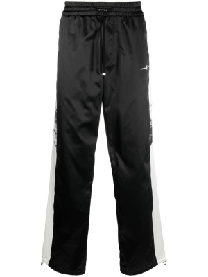 

Side-stripe wide-leg trousers, AMIRI Side-stripe wide-leg trousers