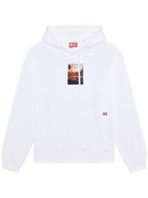 

S-Macs-Hood-L6 photo-print hoodie, Diesel S-Macs-Hood-L6 photo-print hoodie
