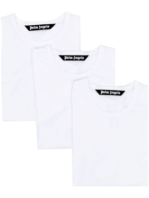 

Plain stretch-cotton T-shirt, Palm Angels Plain stretch-cotton T-shirt
