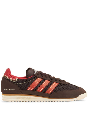 

X Wales Bonner SL72 logo-patch sneakers, Adidas X Wales Bonner SL72 logo-patch sneakers