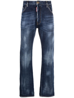

Low-rise straight-leg jeans, Dsquared2 Low-rise straight-leg jeans