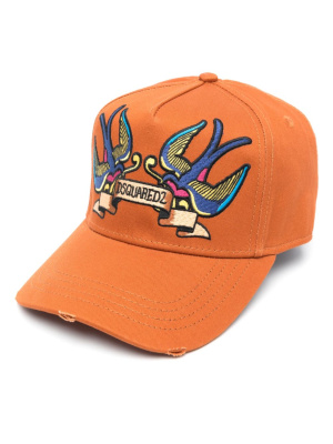 

Logo-patch cotton cap, Dsquared2 Logo-patch cotton cap