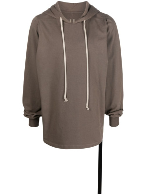 

Jumbo cut-out cotton hoodie, Rick Owens DRKSHDW Jumbo cut-out cotton hoodie