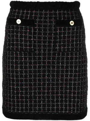 

Checked tweed miniskirt, SANDRO Checked tweed miniskirt