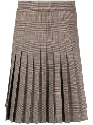 

Checked pleated skirt, Moschino Checked pleated skirt