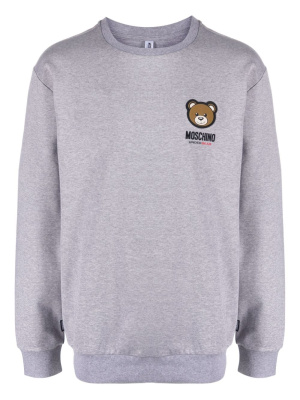 

Leo Teddy-print sweatshirt, Moschino Leo Teddy-print sweatshirt