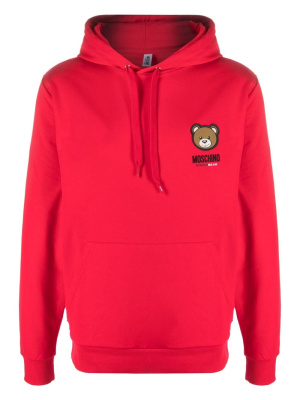 

Leo Teddy long-sleeve hoodie, Moschino Leo Teddy long-sleeve hoodie