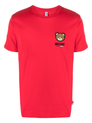 

Leo Teddy-print T-shirt, Moschino Leo Teddy-print T-shirt