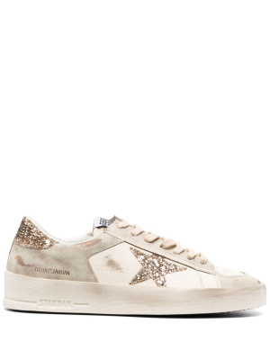 

Star-patch lace-up sneakers, Golden Goose Star-patch lace-up sneakers