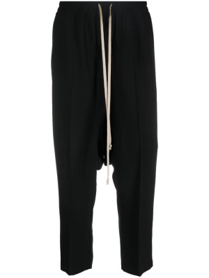 

Drop-crotch cropped trousers, Rick Owens Drop-crotch cropped trousers
