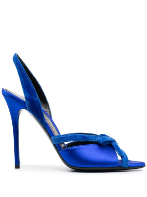 

Bow-detail 124mm satin sandals, TOM FORD Bow-detail 124mm satin sandals