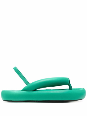 

Thong-style puffy sandals, ISABEL MARANT Thong-style puffy sandals