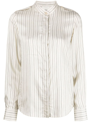 

Striped band-collar shirt, ISABEL MARANT Striped band-collar shirt