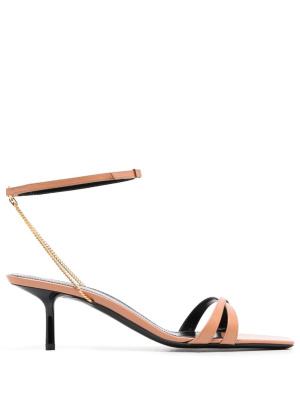 

Melody ankle-strap sandals, Saint Laurent Melody ankle-strap sandals