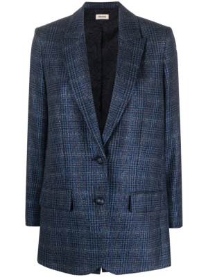 

Check-pattern wool blazer, Zadig&Voltaire Check-pattern wool blazer