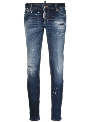 

Distressed-effect skinny jeans, Dsquared2 Distressed-effect skinny jeans