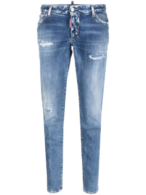 

Distressed-effect cropped jeans, Dsquared2 Distressed-effect cropped jeans