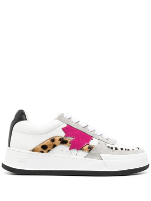 

Patch-detail lace-up sneakers, Dsquared2 Patch-detail lace-up sneakers