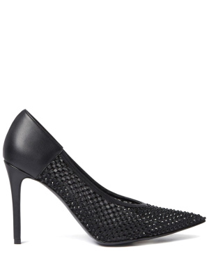 

Stella Iconic crystal-embellished pumps, Stella McCartney Stella Iconic crystal-embellished pumps