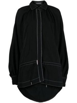 

Contrast-stitching oversize jacket, Kiko Kostadinov Contrast-stitching oversize jacket