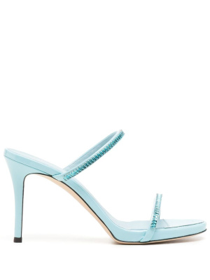 

High-heel leather sandals, Giuseppe Zanotti High-heel leather sandals