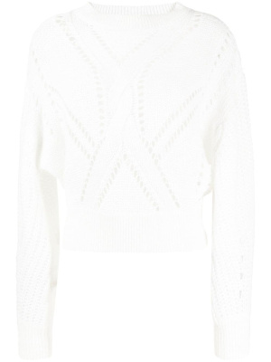 

Perforated-knit detail jumper, IRO Perforated-knit detail jumper