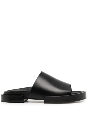 

Segmented-sole leather sandals, Ann Demeulemeester Segmented-sole leather sandals