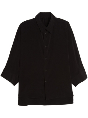 

Long-sleeve button-up shirt, Yohji Yamamoto Long-sleeve button-up shirt