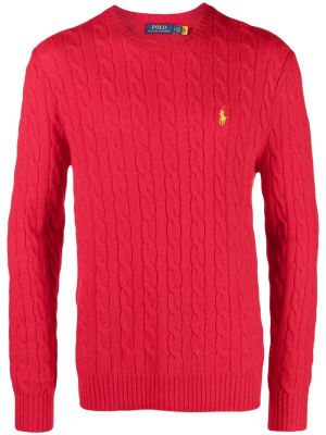 

Polo Pony cable-knit jumper, Polo Ralph Lauren Polo Pony cable-knit jumper