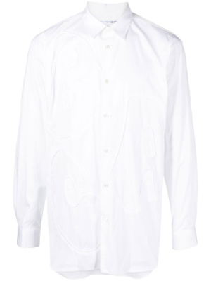 

Patch-detail cotton shirt, Comme Des Garçons Shirt Patch-detail cotton shirt
