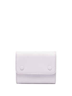 

Four-stitch folded leather wallet, Maison Margiela Four-stitch folded leather wallet