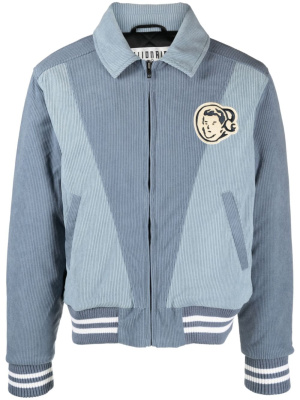 

Logo-patch corduroy bomber jacket, Billionaire Boys Club Logo-patch corduroy bomber jacket