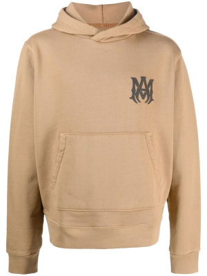 

Logo-print cotton hoodie, AMIRI Logo-print cotton hoodie