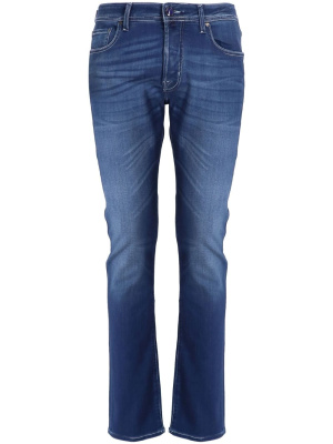 

Mid-rise slim-cut jeans, Jacob Cohën Mid-rise slim-cut jeans