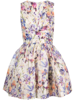 

Sleeveless floral-print dress, ZIMMERMANN Sleeveless floral-print dress