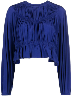 

Pleated silk top, ISABEL MARANT Pleated silk top