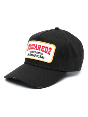 

Logo-patch cotton baseball cap, Dsquared2 Logo-patch cotton baseball cap