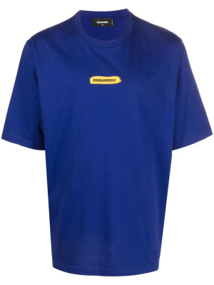 

Logo-stamp cottonT-shirt, Dsquared2 Logo-stamp cottonT-shirt