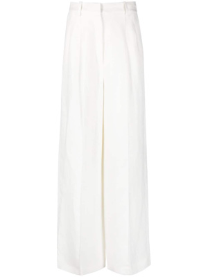 

High-waisted wide-leg trousers, Loulou Studio High-waisted wide-leg trousers
