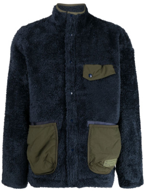 

Colour-contrast fleece jacket, Liberaiders Colour-contrast fleece jacket