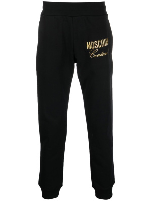 

Appliqué logo track pants, Moschino Appliqué logo track pants