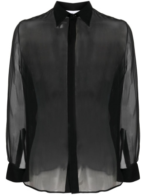 

Sheer silk shirt, Moschino Sheer silk shirt