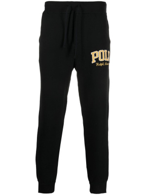 

Logo-patch tapered joggers, Polo Ralph Lauren Logo-patch tapered joggers
