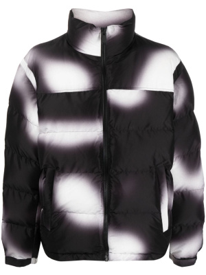 

Blurred puffer jacket, Heron Preston Blurred puffer jacket