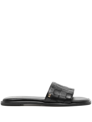 

Hayworth woven leather slides, Michael Kors Hayworth woven leather slides