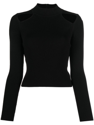 

Cut out-detail knitted top, Michael Kors Cut out-detail knitted top